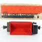 Lionel O Prewar 3659 Remote Control Red & Black Operating Dump Car
