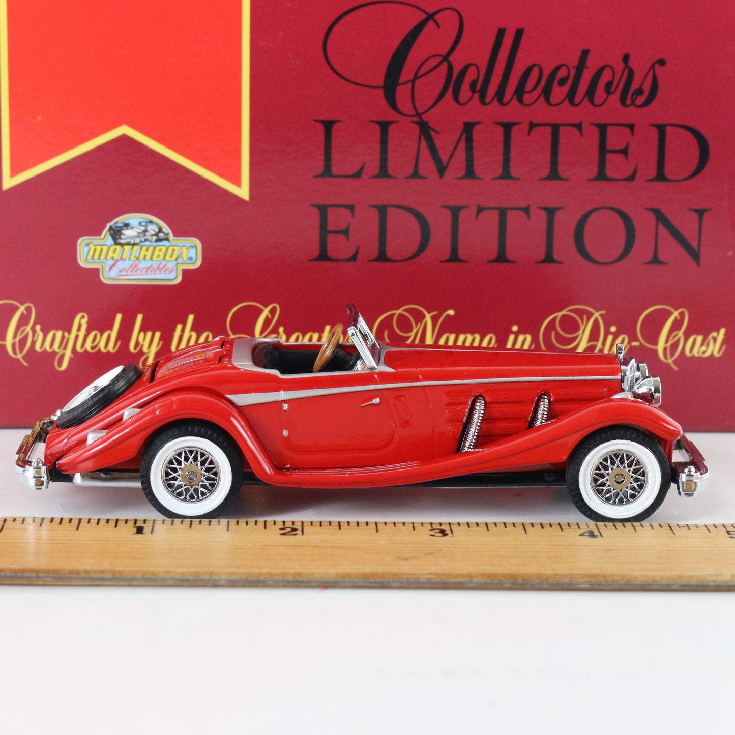 1937 Mercedes Benz 540k Le Dinky Yesteryear Matchbox 1:43 Model Car Yy020a/sa-m