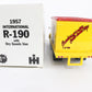 1957 International R-190 W/ Goods Van Nostalgic Toy Creations First Gear 1:34