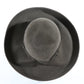 Frank Olive Ladies Boutique Elegant Treebark Brown Felt Boutique Hat 7 56cm