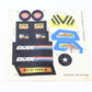 GI Joe 6792/6789 Hasbro 1992 Decal Stickers for Piledriver Ninja Force ORIGINALS
