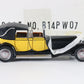 1931 Bugatti Royale Berline 007 Yellow Black Franklin Mint 1:43 B14pw07