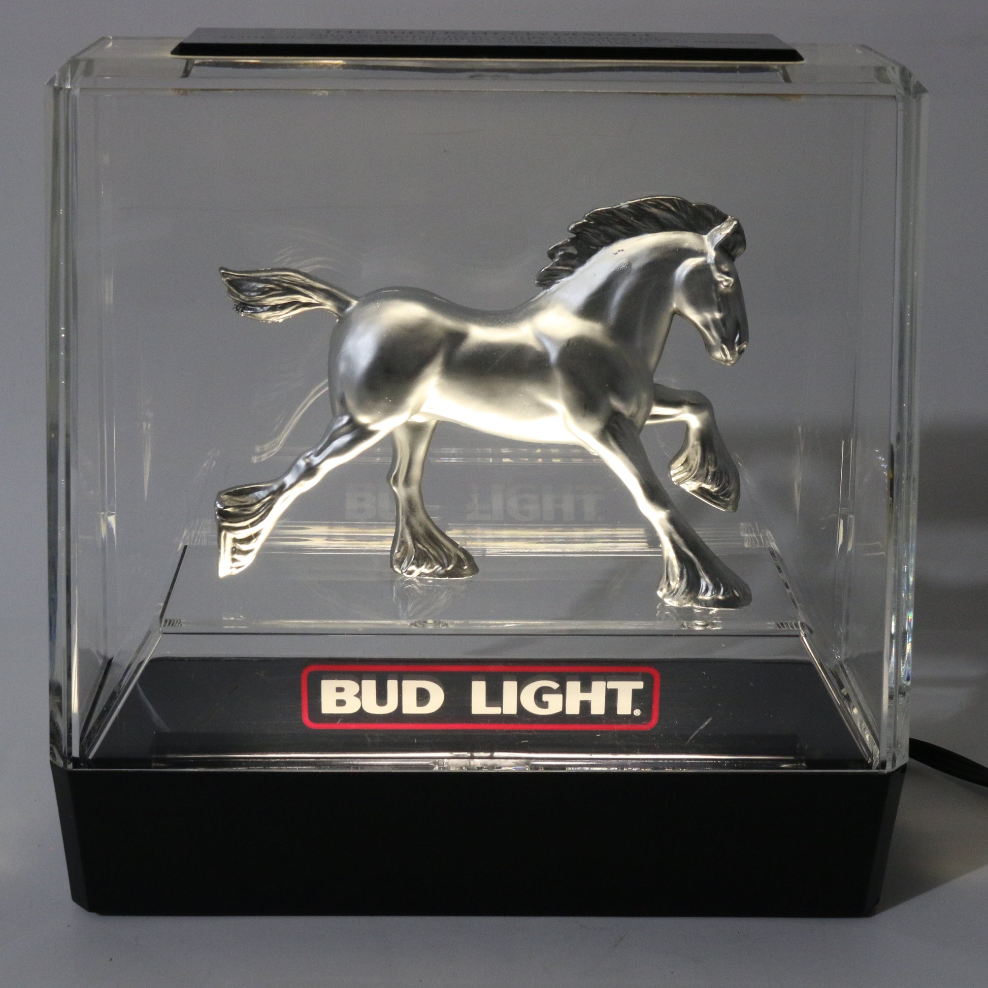 Bud Light Clydesdale Light Up Sign