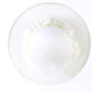 Diana Ladies Elegant Boutique White Hat W/ Beads And Flowers 6 5/8 53cm
