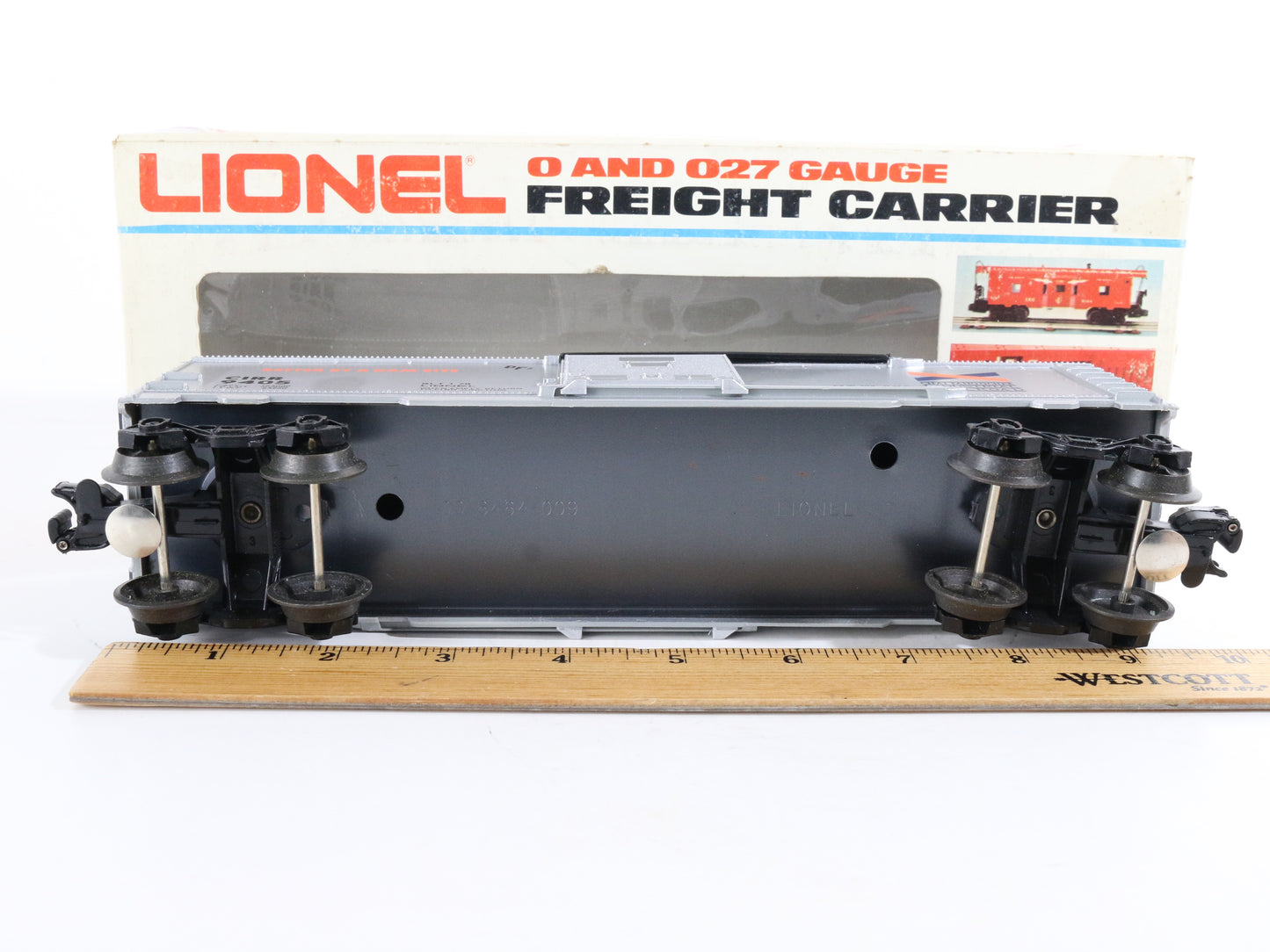 Lionel O 6-9405 Chattahoochee Cirr Silver Boxcar