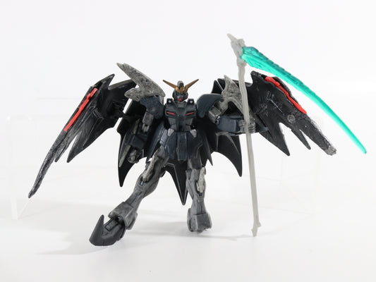 Gundam Battle Scarred Deathscythe Hell Custom Mobile Suit Figure W/ Accessories