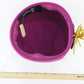 Sonni of California Ladies Boutique Fuchsia Pink Felt Hat 7 56cm