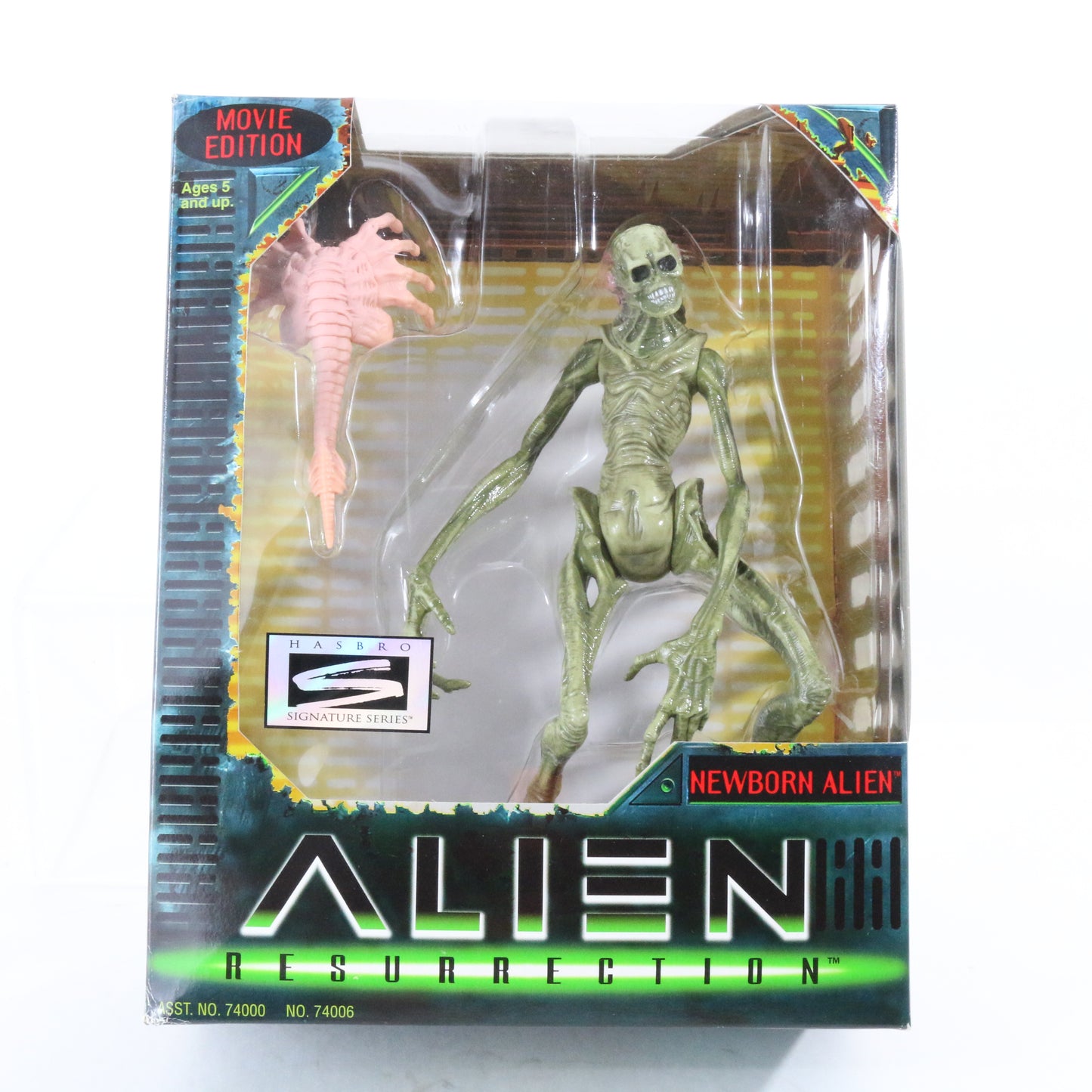 Newborn Alien Action Figure Alien Resurrection Movie Edition Hasbro Signature