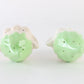 Vintage Pixie Elf Head Salt & Pepper Shakers Ceramic 3.5 In