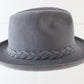 Biltmore Golden Pheasant Velour Mens Sterling Gray Felt Fedora 7 56cm