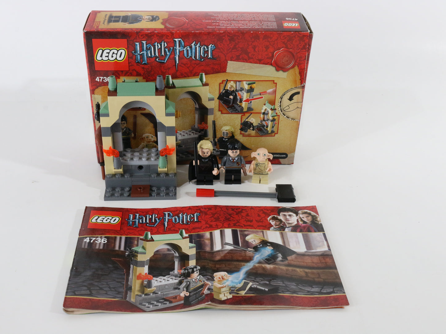 Lego Harry Potter Freeing Dobby Built Set 4736 W/ Box & Instructions