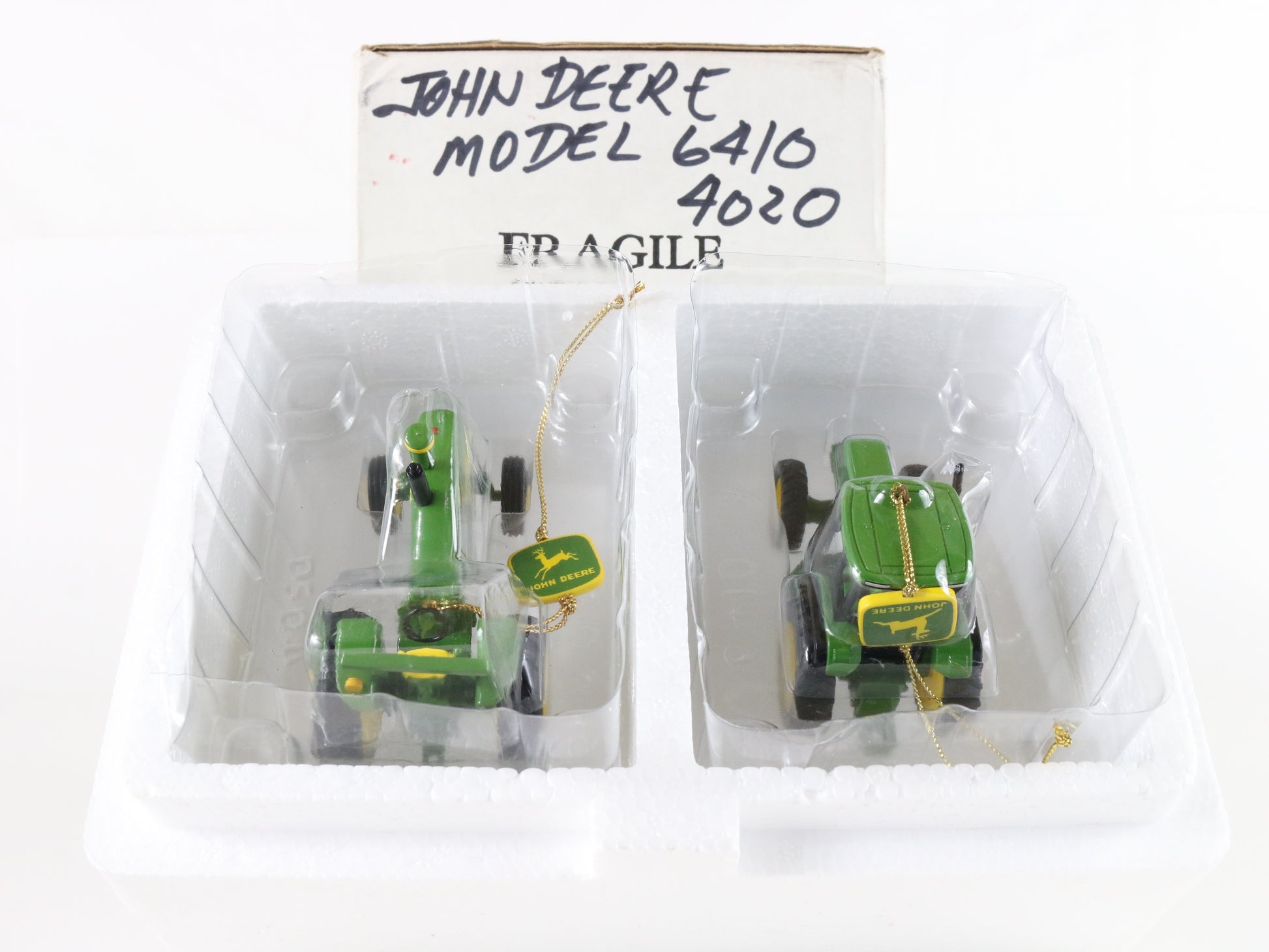 John Deere Tractor Ornaments Danbury Mint Models