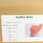 Adolfo Ii New York Ladies Boutique Elegant Red Wool Felt Hat 7 56cm