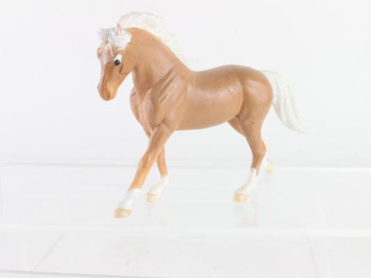 Custom Painted Tan Cantering Warmblood Breyer #5629 Stablemates