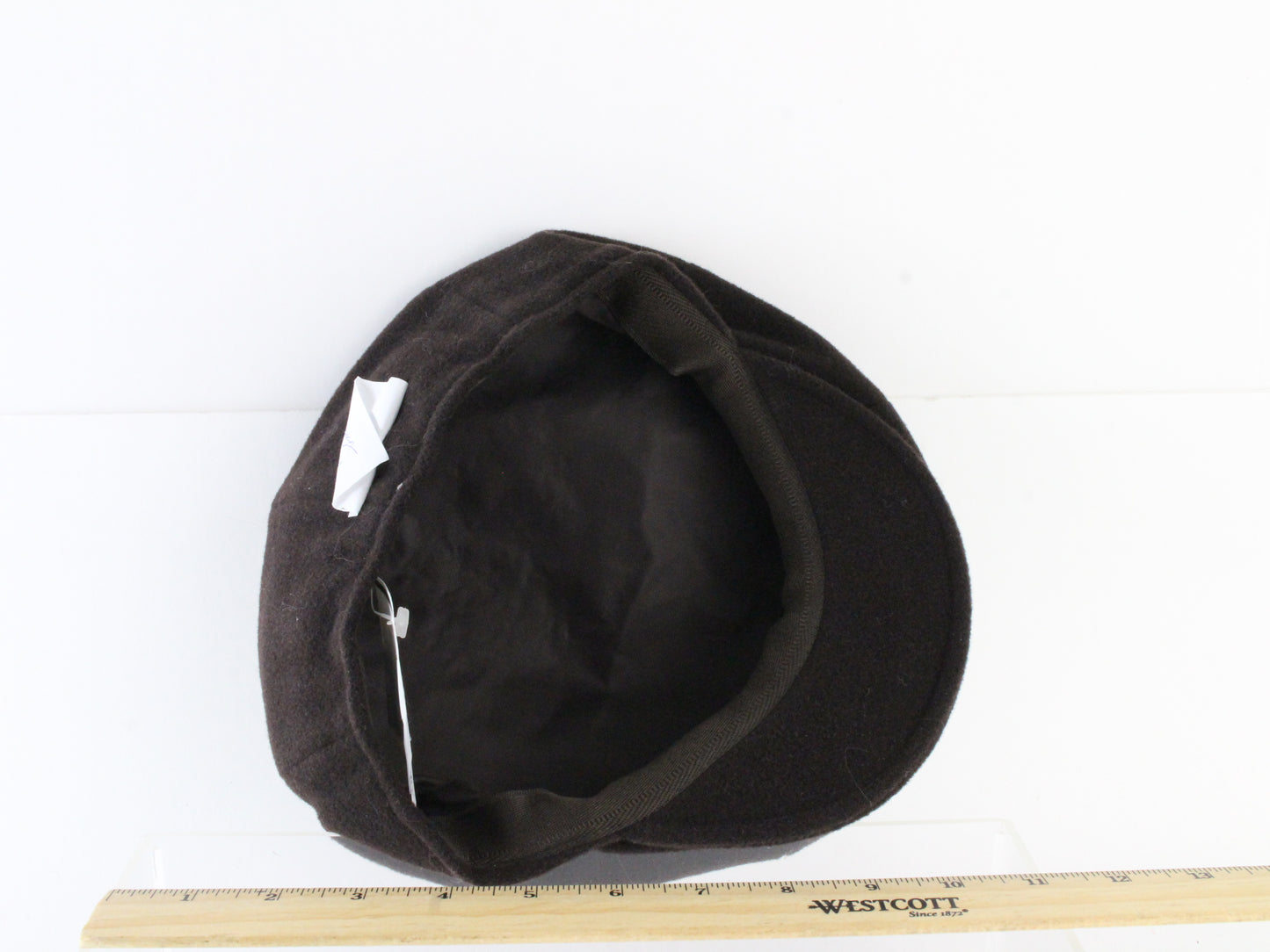 Bailey Mens Vintage Brown Wool Blend Felt Eight Quarter Cap S