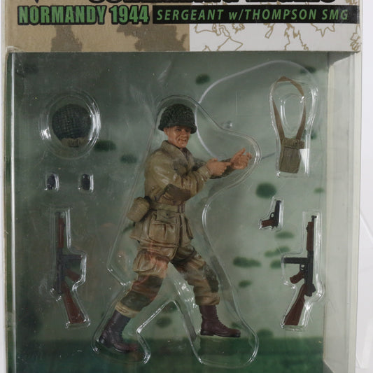 Sergeant Thompson Smg 101st Airborne Normandy 1944 Action 18 1:18 Dragon 80013