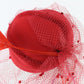 Mr John Classic Ladies Fascinator Hat Excello Wool Felt 6 3/4 54cm