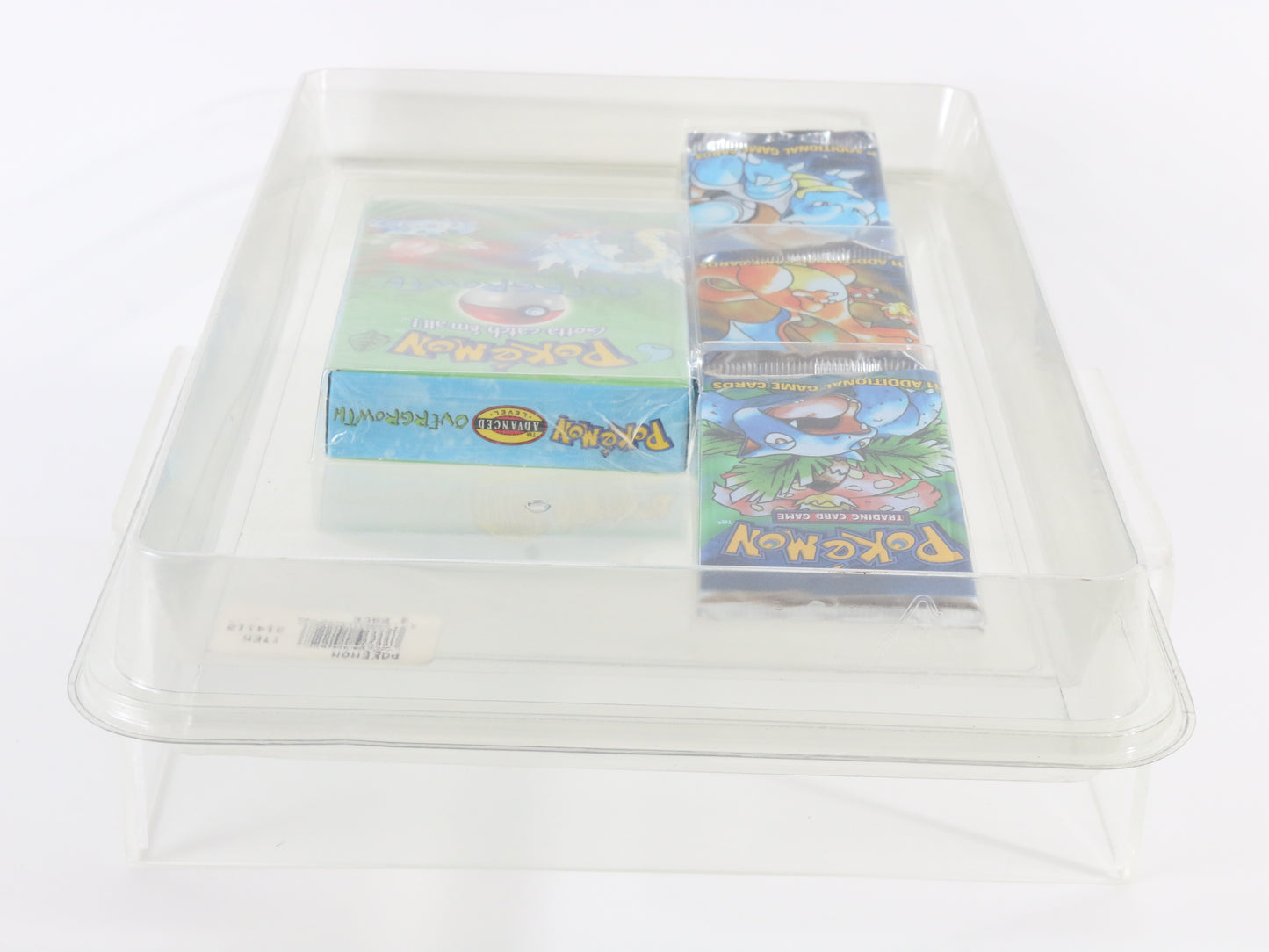 1999 Pokemon Overgrowth Deck SEALED 4 Pack Costco Set + Unlimited Booster Packs