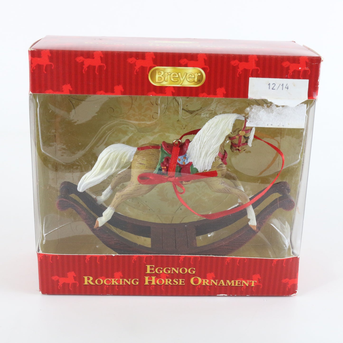 Eggnog Rocking Horse Ornament Breyer Model 700619