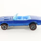 Vintage Hot Wheels Redline Custom Firebird Blue ON Blue HONG KONG 1967