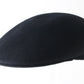 Brooks Mens Black Wool Tweed Felt Devon Sport Cap Newsboy MULTIPLE SIZES
