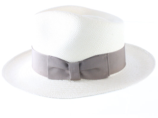 Biltmore Excello Mens Natural Tan Straw C Crown Hat 6 7/8 55cm