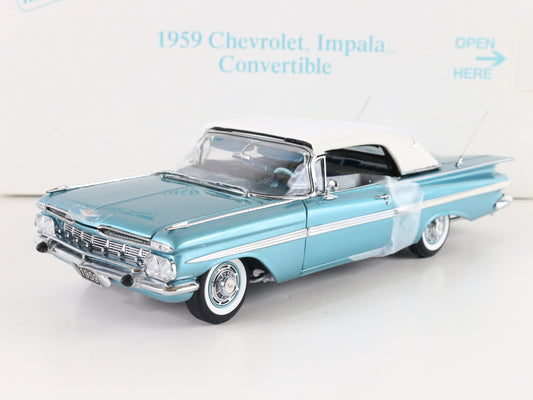 1959 Chevrolet Impala Convertible Danbury Mint Model Car