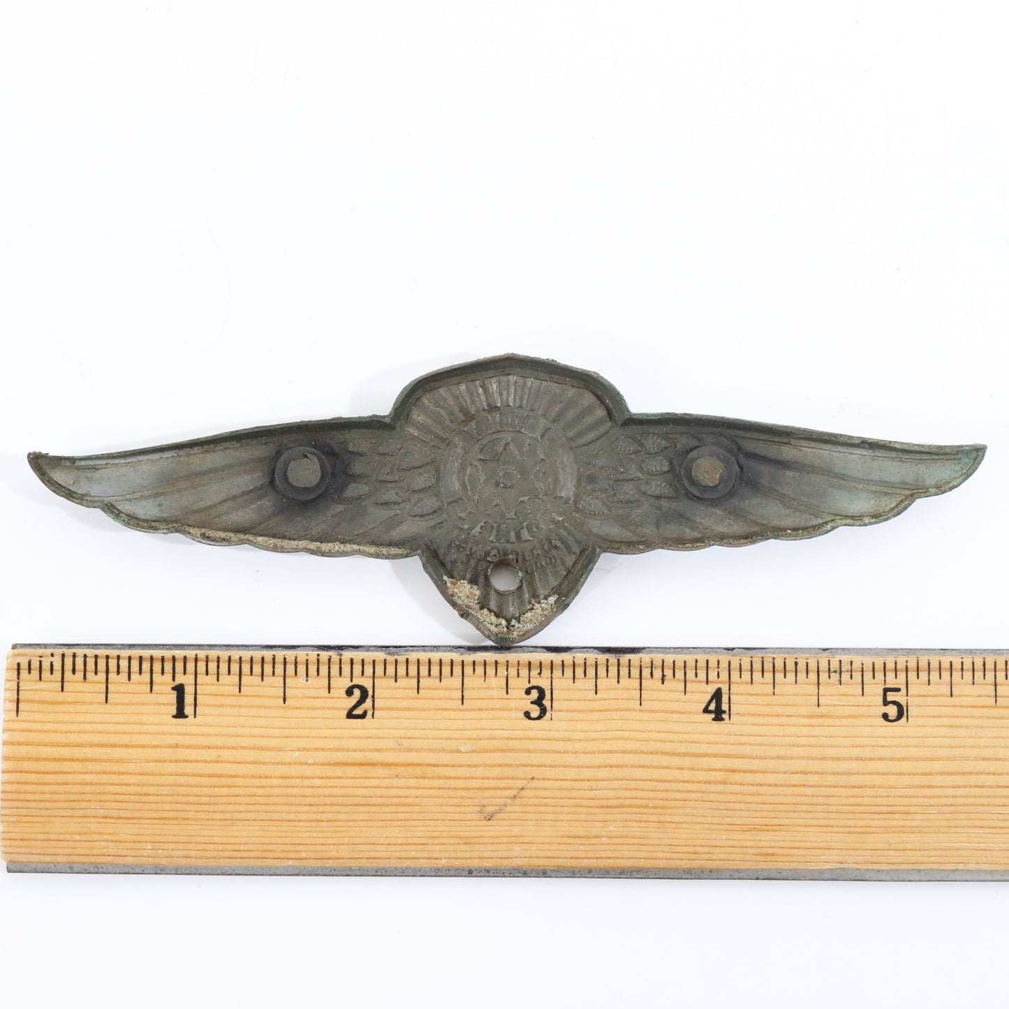 Dodge Brothers Wings Antique Metal Car Emblem Badge 5.5��� Original