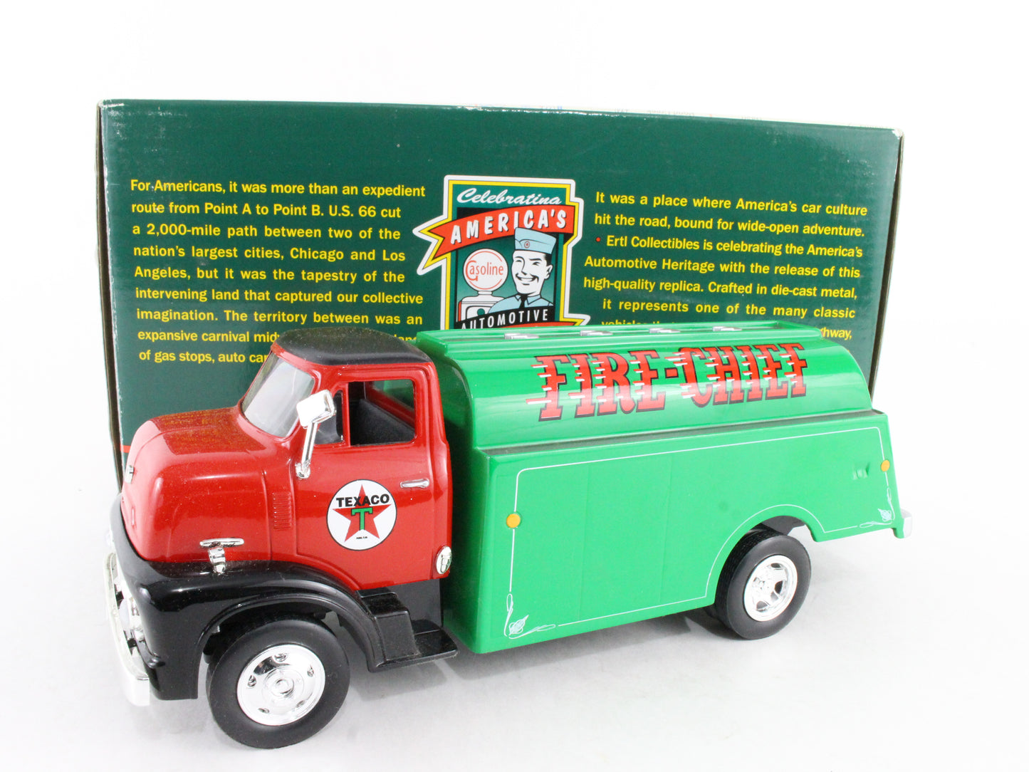 1953 Ford Tanker Texaco Fire Chief ERTL 1:30 Scale Model 0719gd