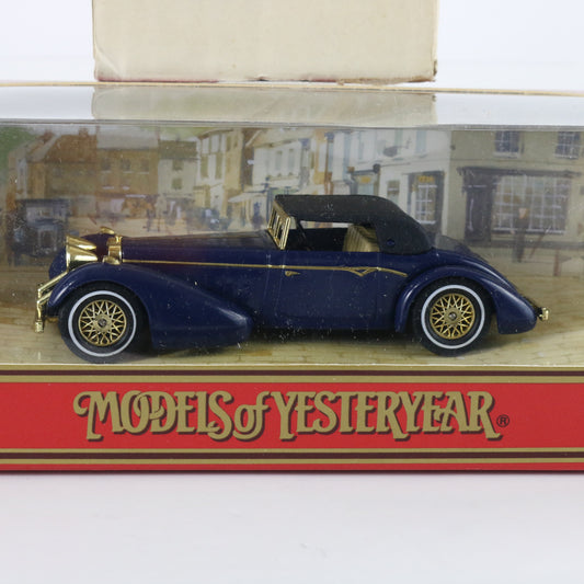 1938 Hispano Suiza Matchbox Models Of Yesteryear