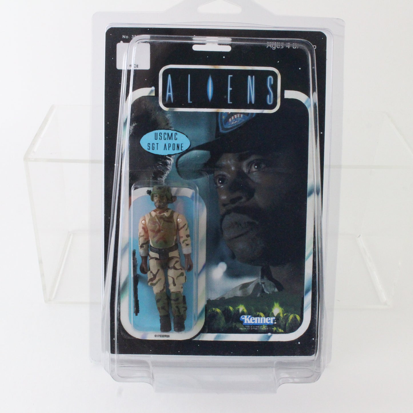 Aliens USCMC Sergeant Sgt Apone Kenner 3.75��� REPRO STYLE CUSTOM Figure 38250