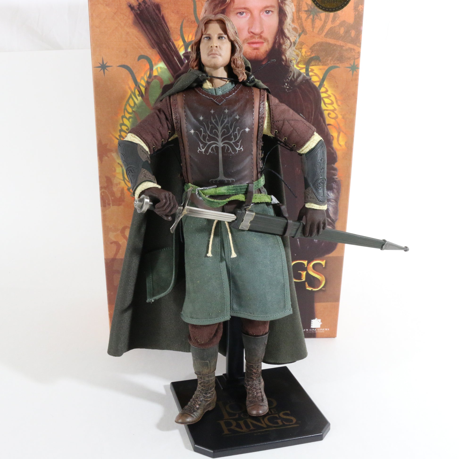 Faramir Lord Of The Rings LOTR 1:6 Collectible Figure W/ Box & Accessories