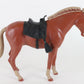 Vintage Louis Marx Johnny West Horse Pony Soreel Pancho W/ Saddle