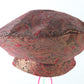 Frank Olive Ladies Fancy Boutique Red Paisley Beret 7 1/8 57cm