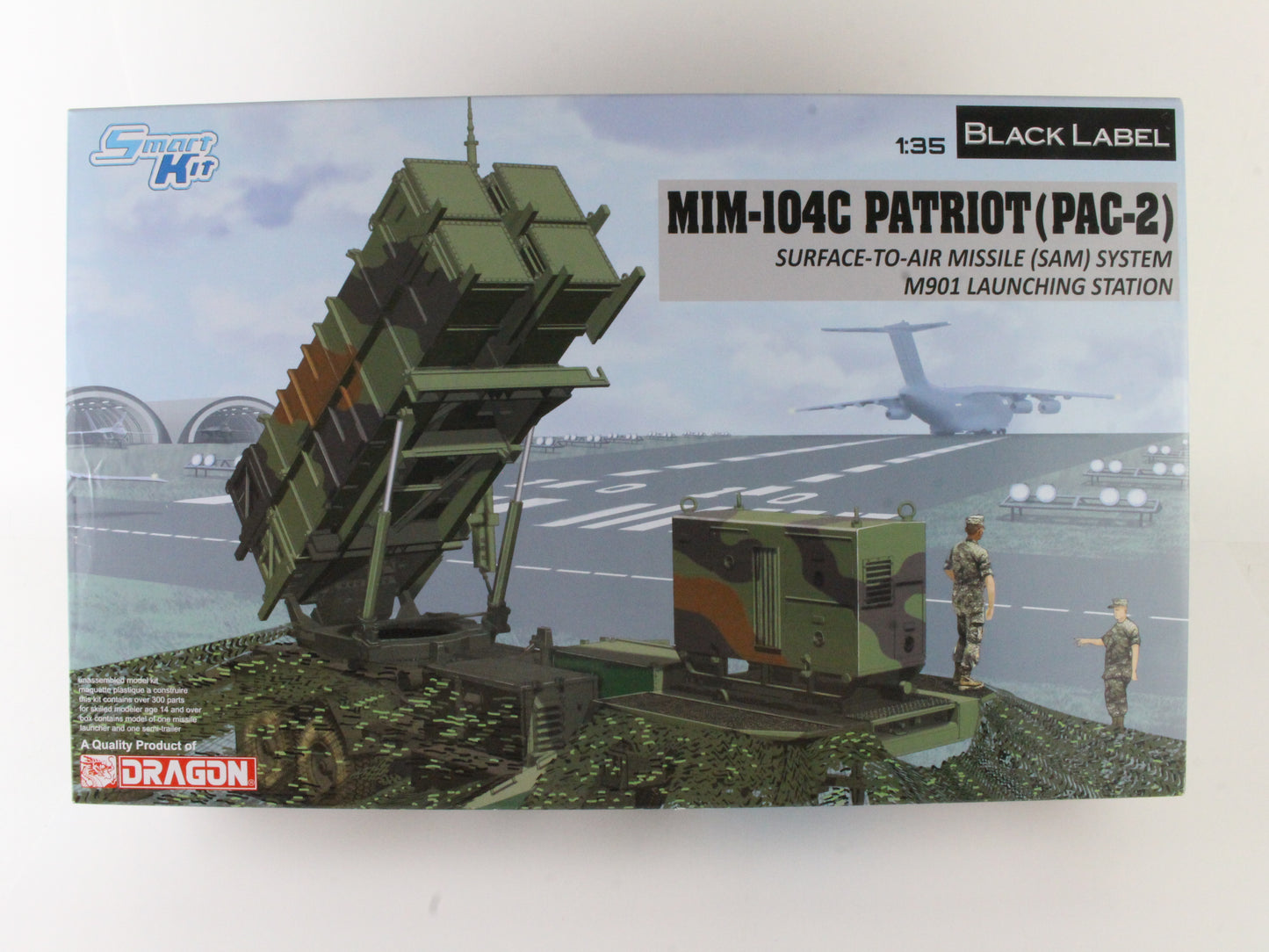 MIM-104c Patriot Pac-2 Surface-to-air Missile Black Label 1:35 Dragon 3604