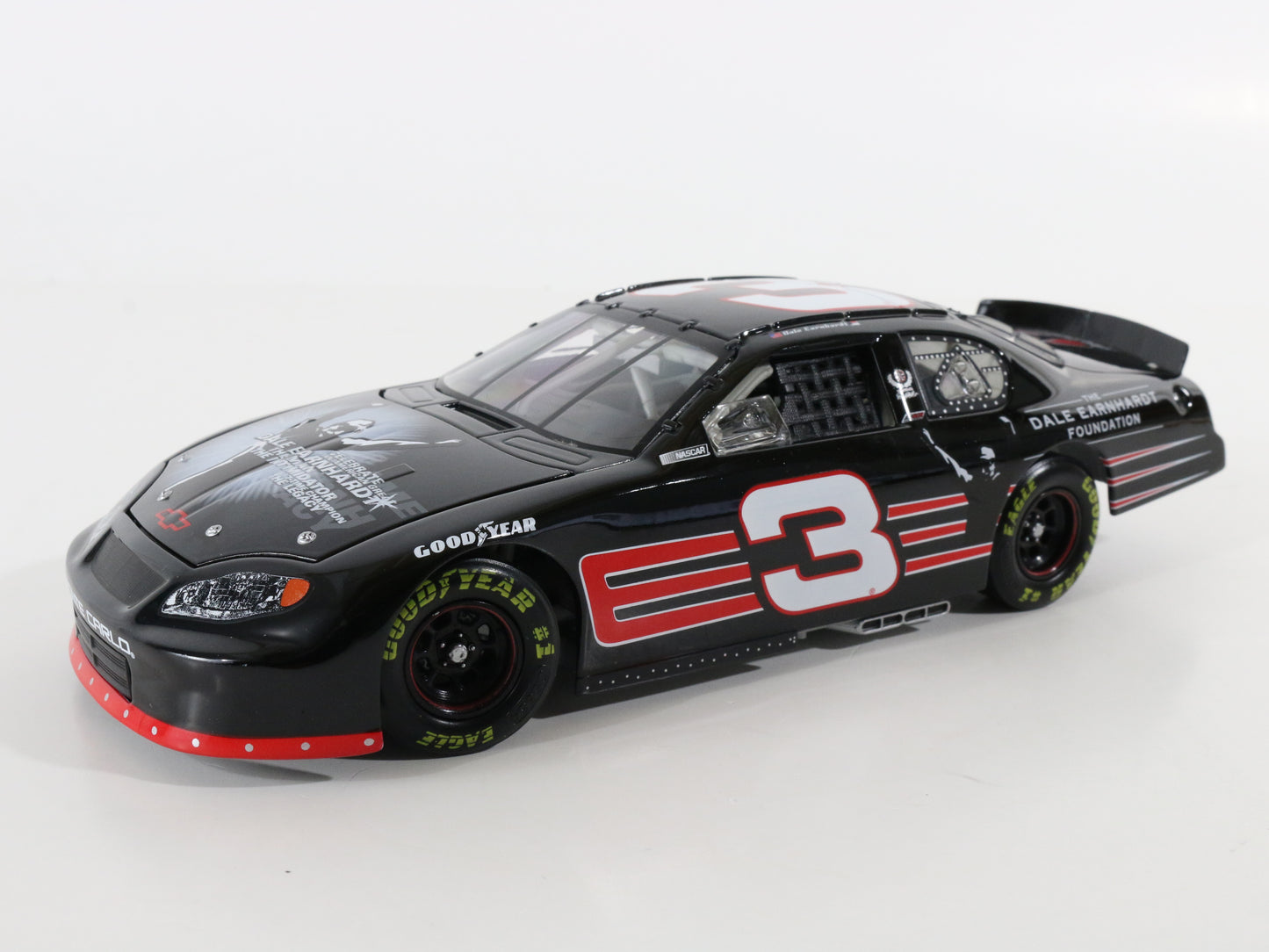 2003 Monte Carlo #3 Dale Earnhardt Black Brookfield 1:24 Model Race Car