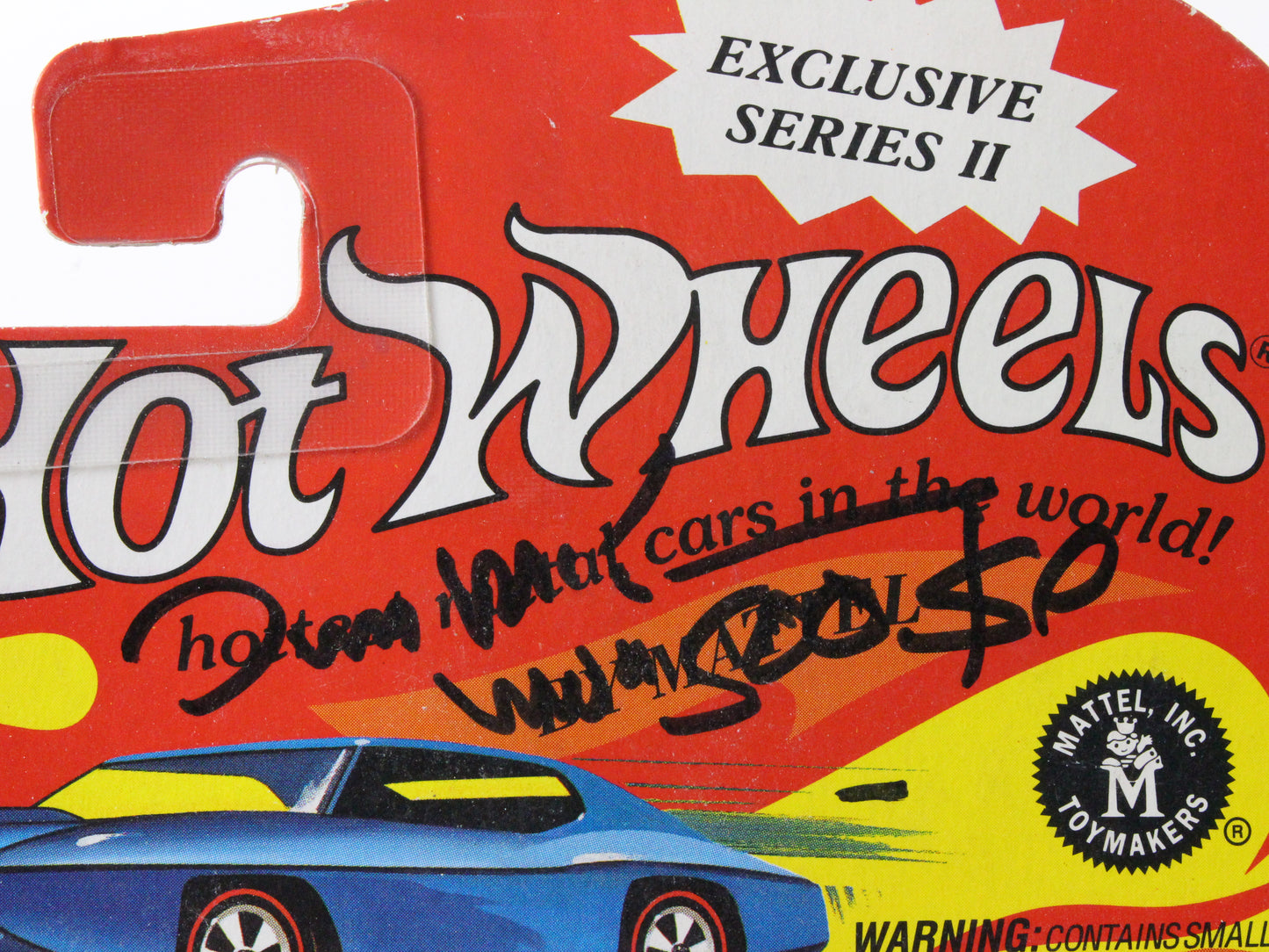 Hot Wheels 1993 Vintage Collection Series #2 Mongoose Mcewen 10783 1:64 Signed