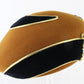 Jack McConnell Brown & Black Ladies Boutique Hat Wool Felt Excello 7 1/8 57cm