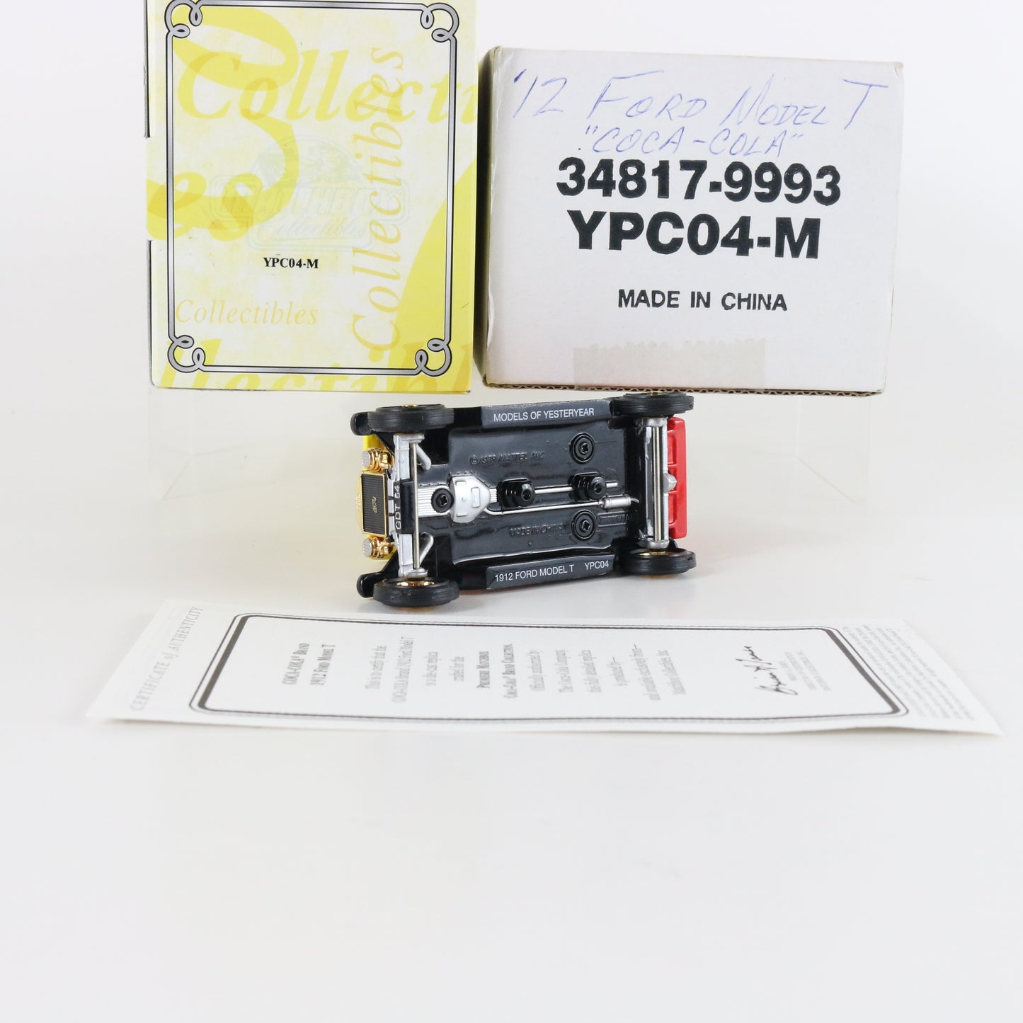 1912 Ford Model T Coca-cola Brand Matchbox 1:43 Model Car Ypc04-m