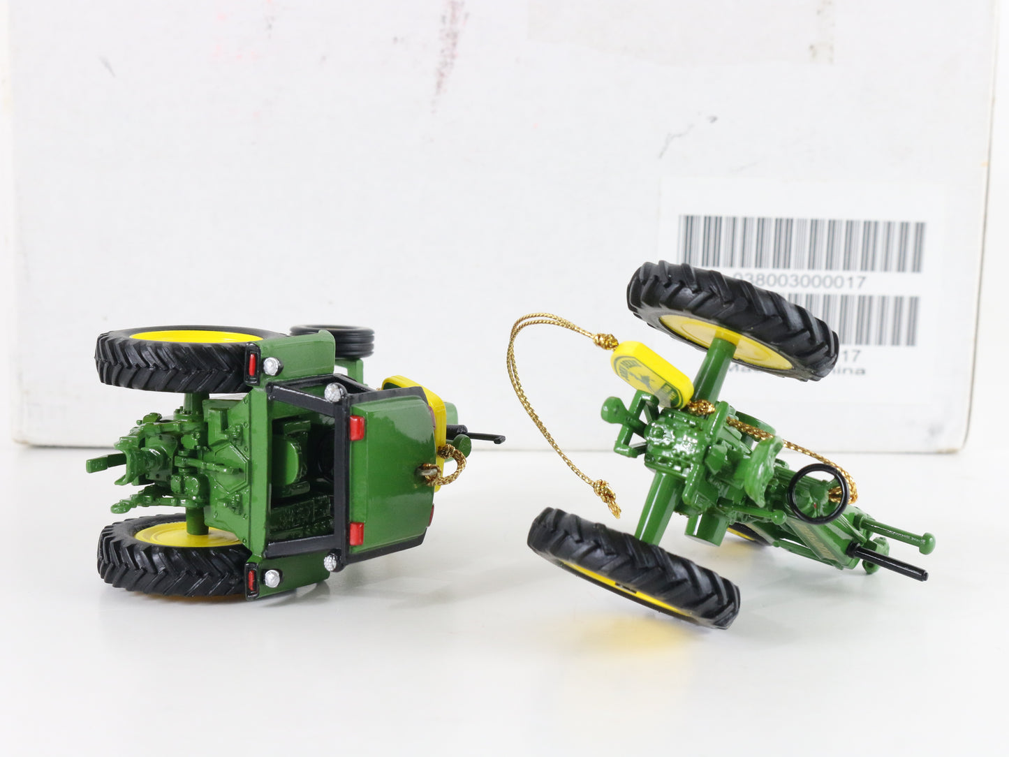 John Deere Tractor Ornaments Model 4440 & Model B Danbury Mint