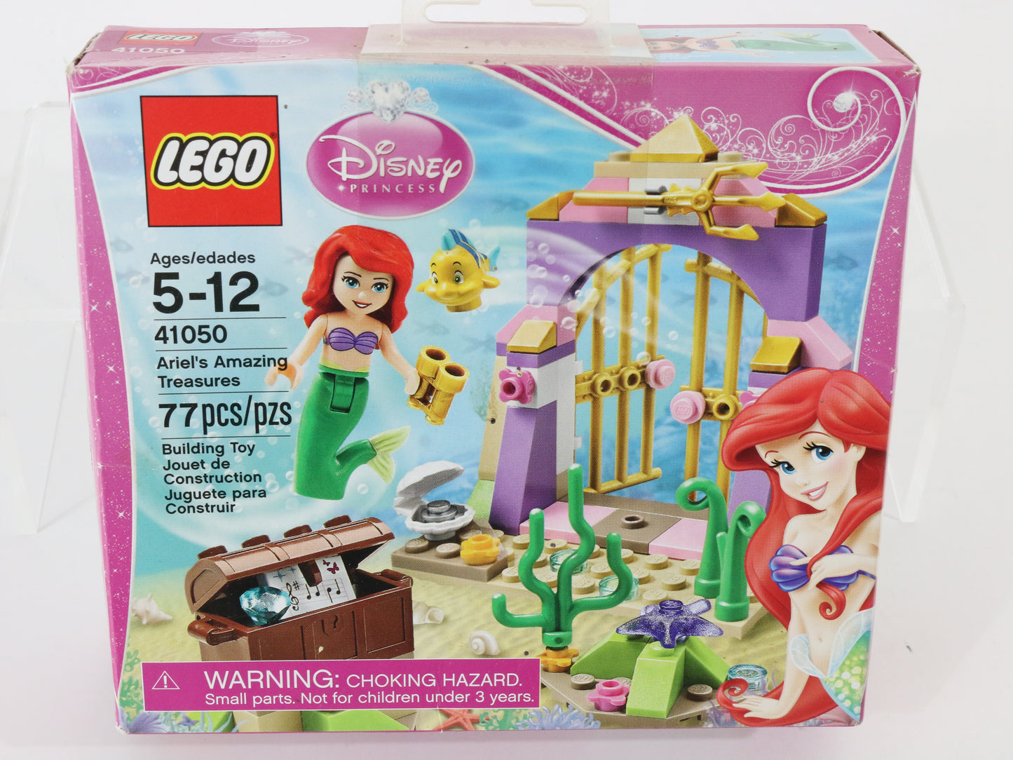 Lego Disney Ariels Amazing Treasures Partly Built Set 41050 + Box Instructions