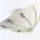 George Zamaul Coture Ladies White Felt Hat W/ Rhinestones 7 1/4 58cm