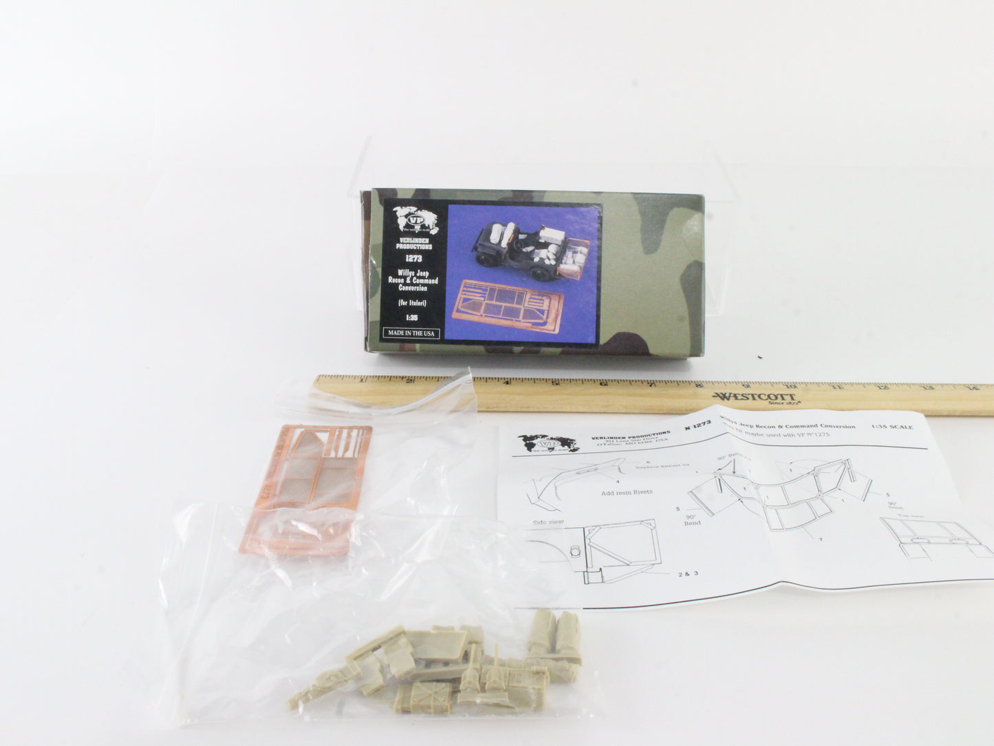 Willys Jeep Recon & Command Conversion Italeri 1:35 Verlinden Productions Kit