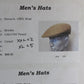 Newsboy Brooks Men Classic Camel Tan Wool Felt Ivy Cap MULTIPLE SIZES
