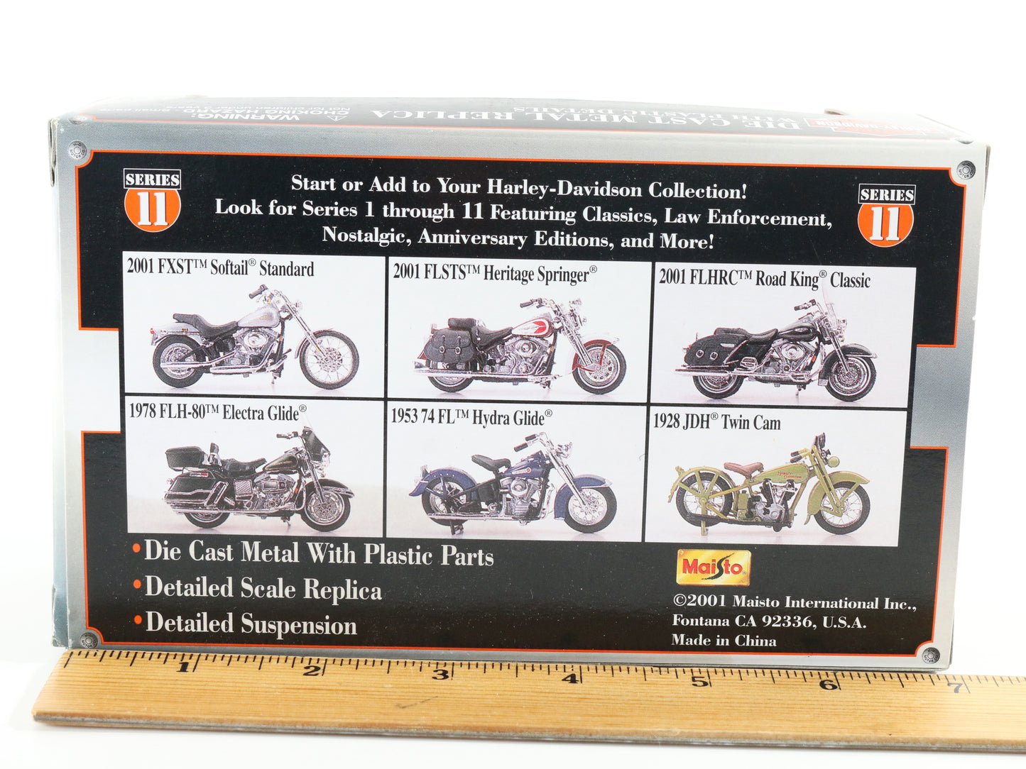 1953 74 Fl Hydra Glide Harley Davidson Series 11 Maisto 1:18 Motorcycle 31760