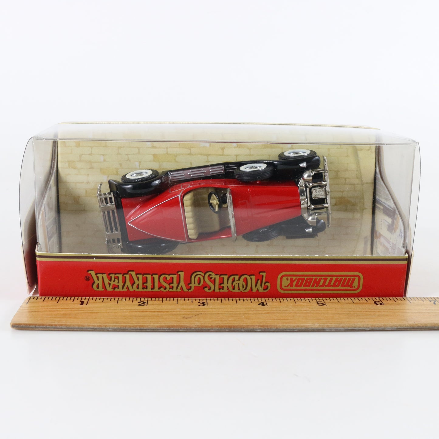 1931 Stutz Bearcat Red & Black Models Of Yesteryear Matchbox 1:43 Yy014a/c