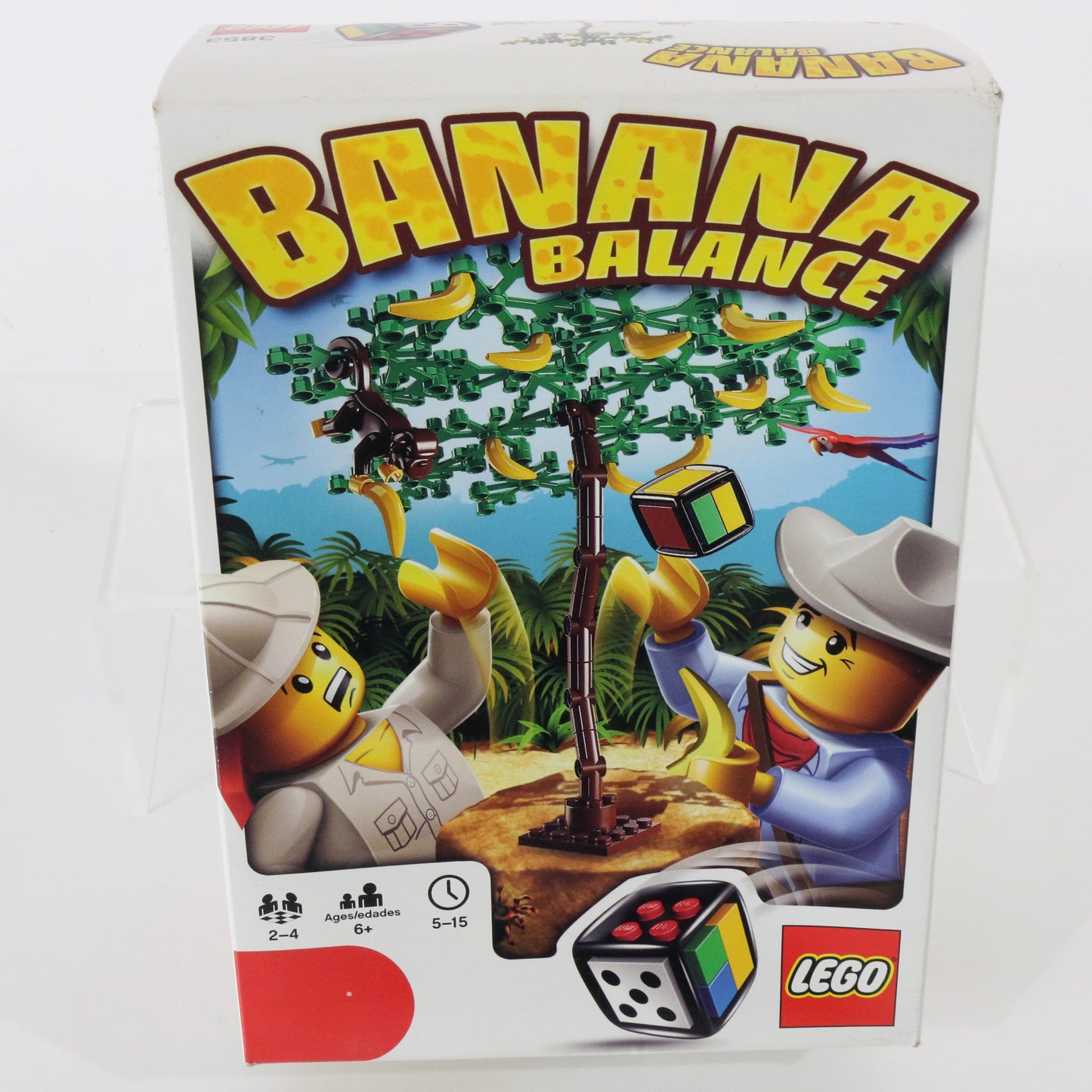 Lego Banana Balance Game Partly Built Set 3853 W/ Box & Instructions