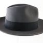 Stetson the Sovereign Mens Caribou Gray Felt Fedora W/ Beaver Pin 6 3/4 54cm