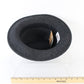Fiesta Mens Charcoal Gray Wool Felt Water Resistant Fedora MULTIPLE SIZES