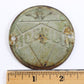 Hudson Silver Vintage Metal Automobile Emblem Badge 2.5"